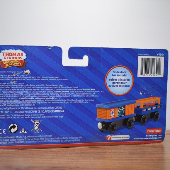 Crawling Critters Cargo Car Sodor Museum Thomas & Friends Wooden Railway Sealed - Picture 10 of 10